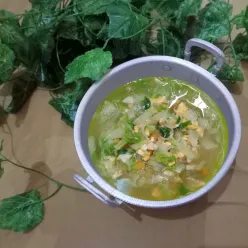 Sayur Sawi Putih dan Tauge