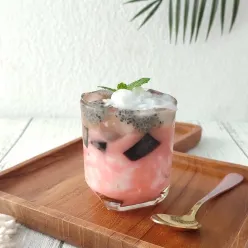 Es Kopyor KW Cincau Cocopandan