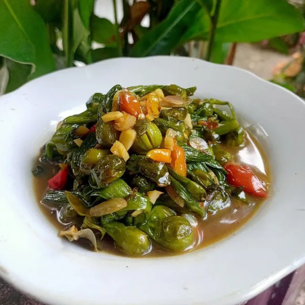 Tes rasa dan sesauikan dan hidangan siap disajikan.