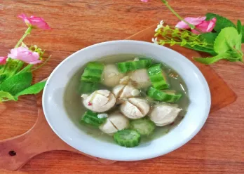 Sop Oyong dan Baso