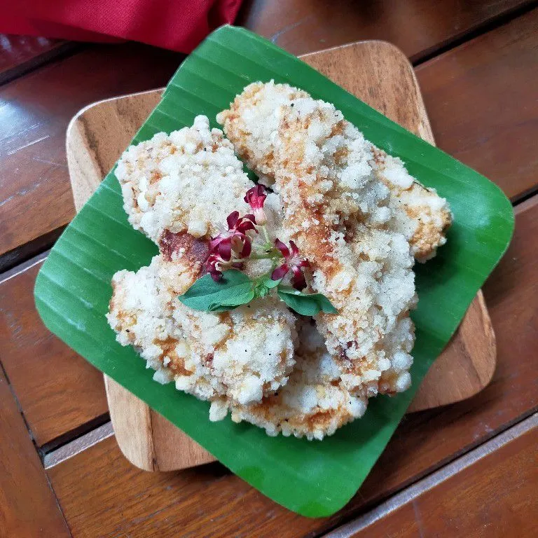 Pisang Goreng Crumble