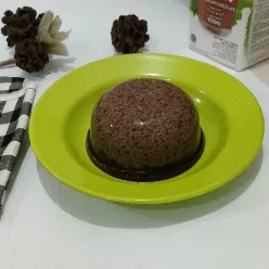 Puding Lumut Cokelat