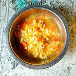 Sup Jagung Wortel Telur