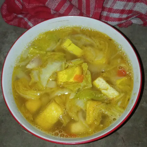 Sayur Sawi Putih Tahu