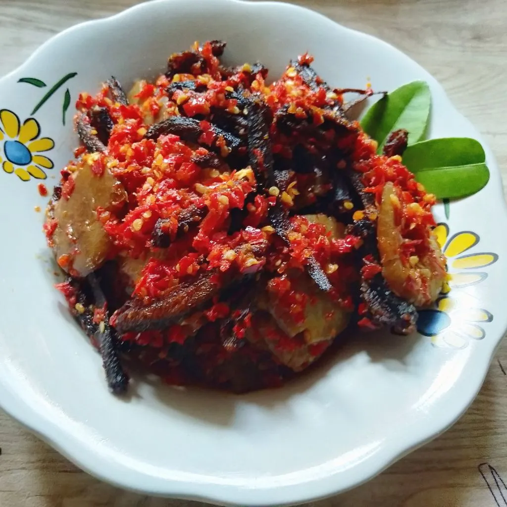 Balado Belut Jengkol