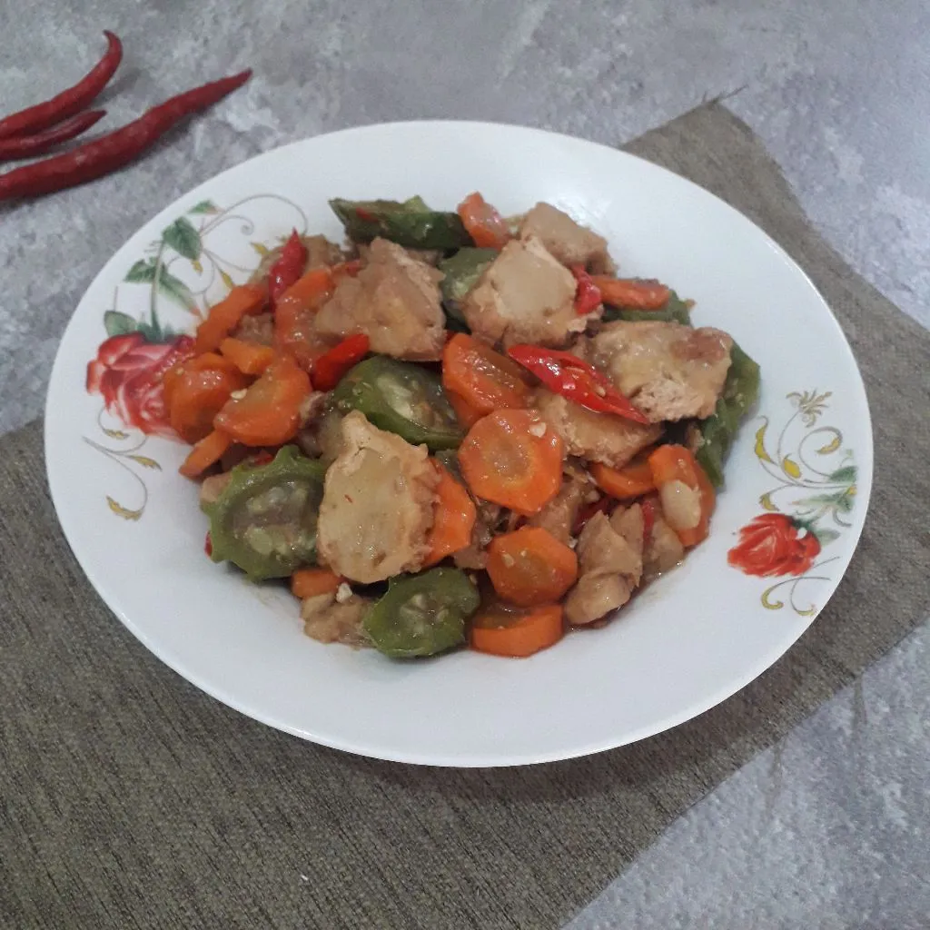 Tumis Tahu Bakso Gambas Wortel