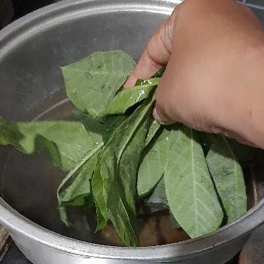 Rebus matang daun singkong.