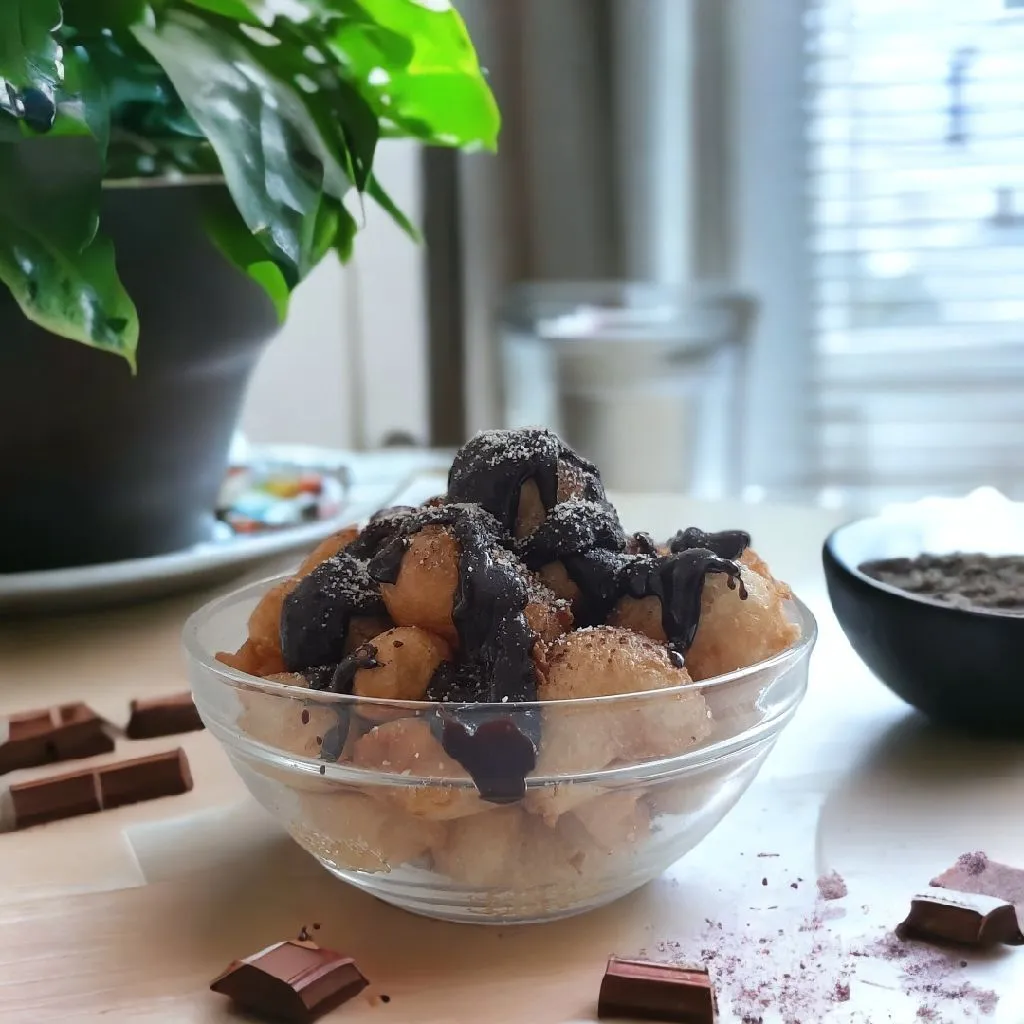 Resep Gluten Free Loukoumades Coklat Sederhana Rumahan di Yummy App Resep Gluten Free Loukoumades Coklat Sederhana Rumahan di Yummy App