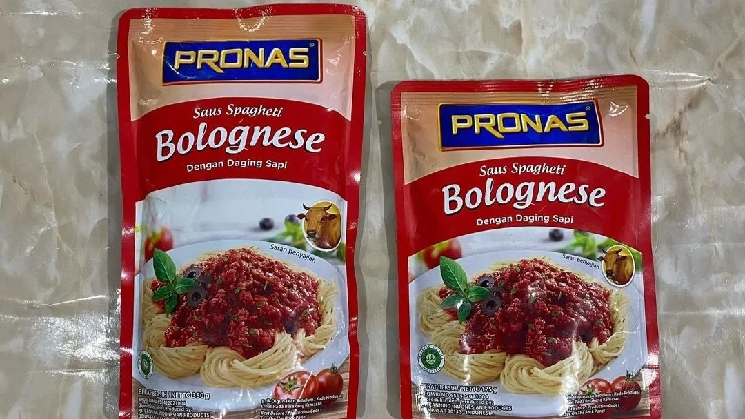 saus spaghetti pronas