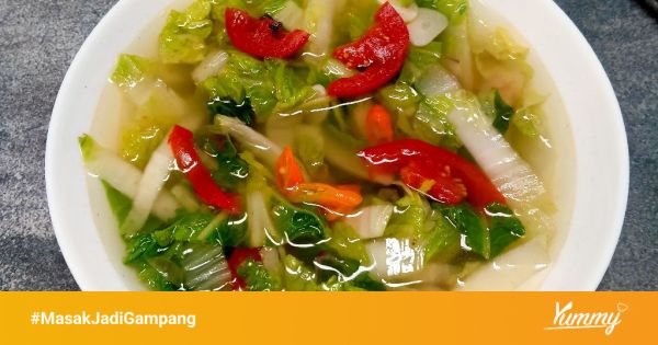 Resep Cah Sawi Putih Kuah Tomat Sederhana Rumahan Di Yummy App