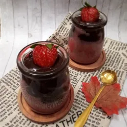 Puding Choco Strawberry