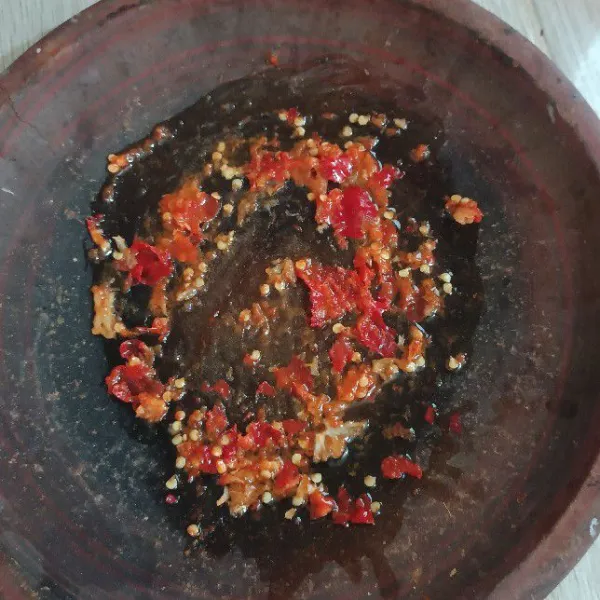 Aduk sampai merata semuanya.