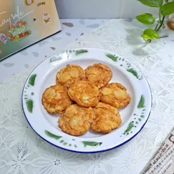 Mini Dadar Telur Enoki Sosis