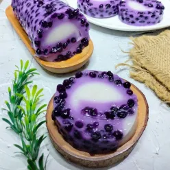 Puding Gulung Sagu Mutiara