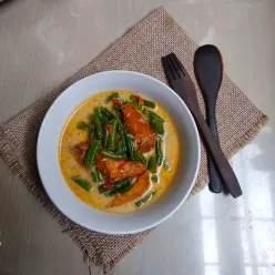Kacang Panjang Tahu Pedas
