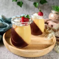 Puding Choco Butter Cream Cheese