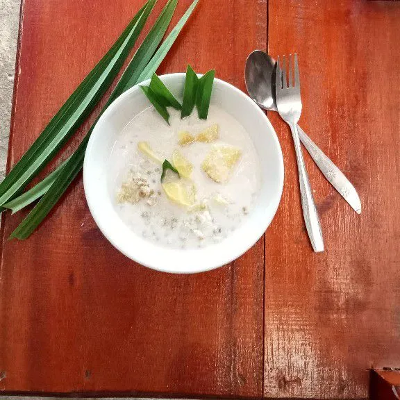 Bubur Kacang Hijau Ubi