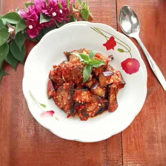 Ikan Tongkol Terong Balado