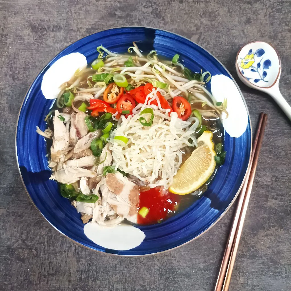 Chicken Shirataki Noodle Pho