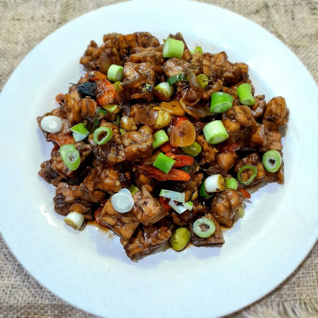 Ongseng Tempe Petai Pedas Manis