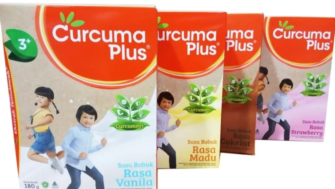 curcuma plus milk susu penambah berat badan anak