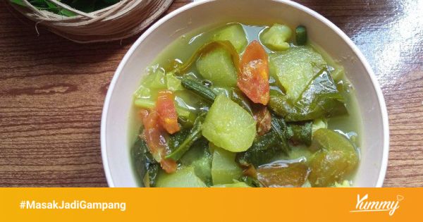 Resep Sayur Asam Melinjo Sederhana Rumahan Di Yummy App