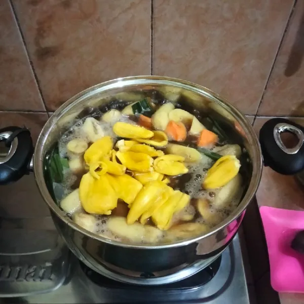 Aduk hingga tercampur rata.