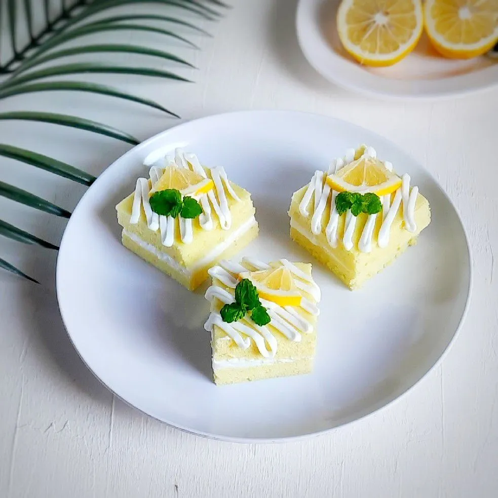 Cake Lemon Putih Telur