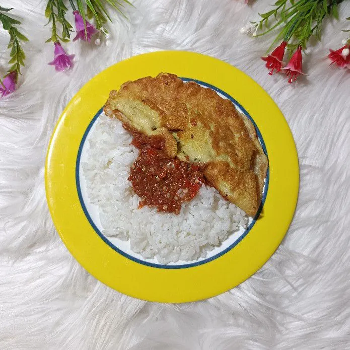 Nasi Telur Sambal Tomat