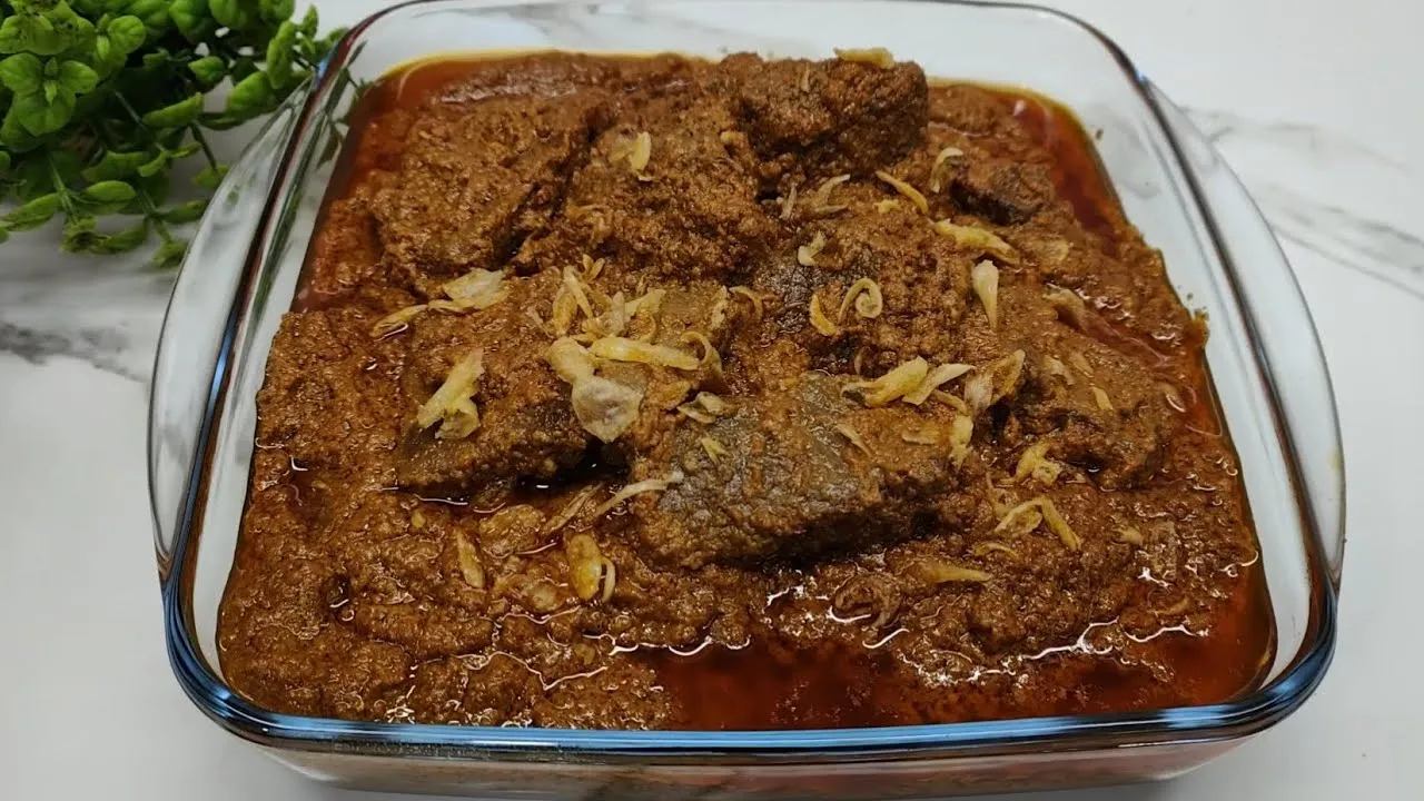 resep rendang daging sapi kelapa sangrai