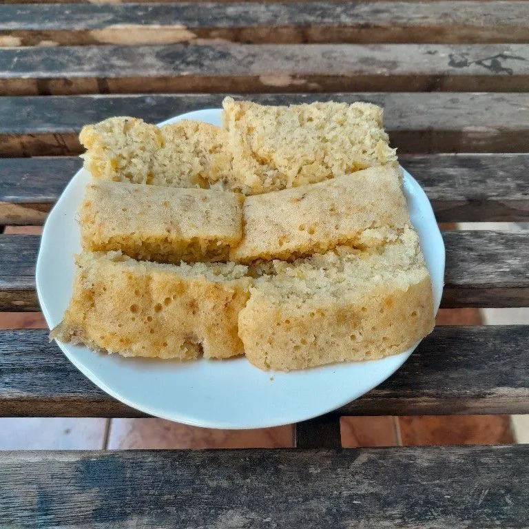 Bolu Pisang Kukus 2 Telur