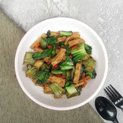 Tumis Pokcoy Tahu