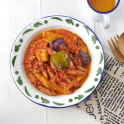 Balado Kentang Terong Cumi