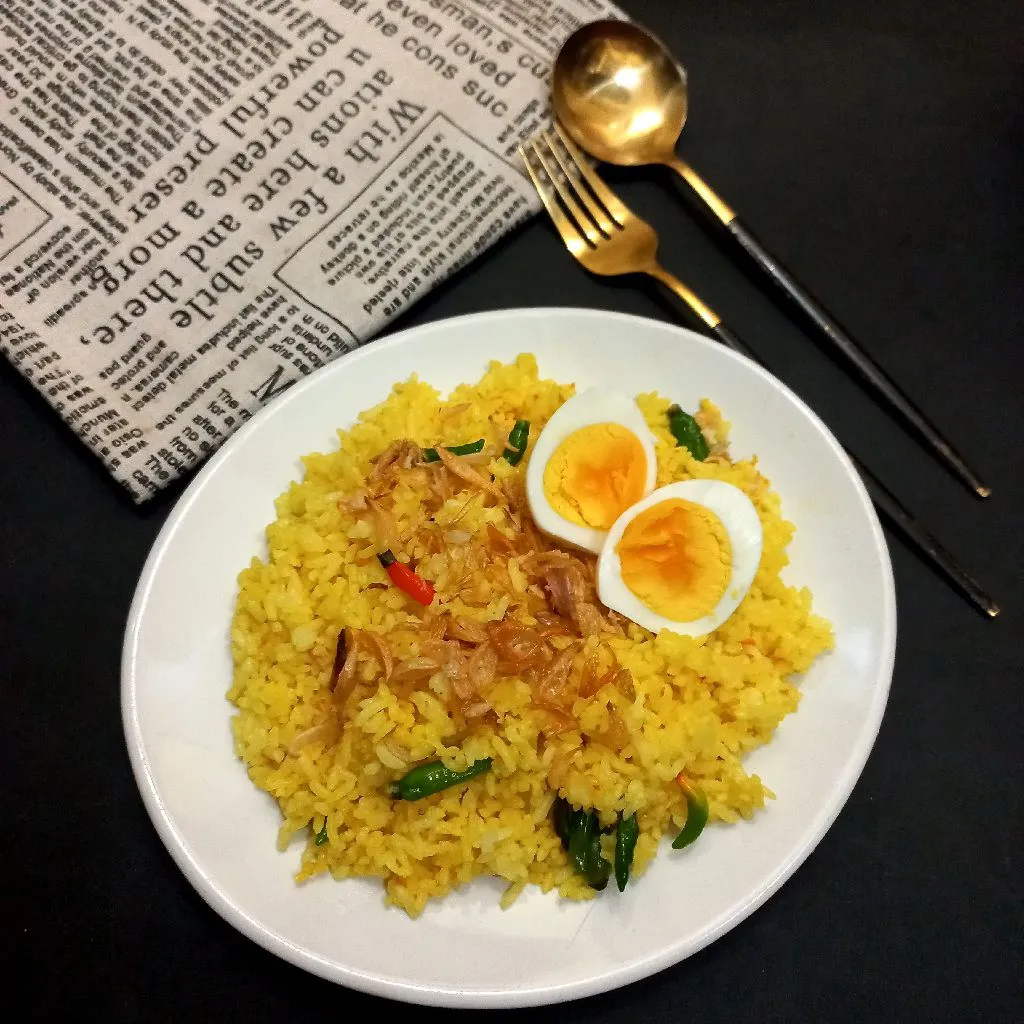 Nasi Goreng Kencur Kunyit Cabe Rawit
