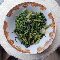 Tumis Kangkung Saos Tiram