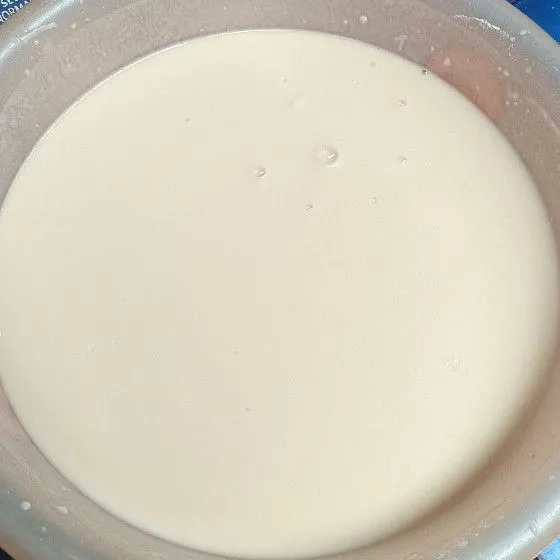 Diamkan selama satu jam dan ditutup lap.