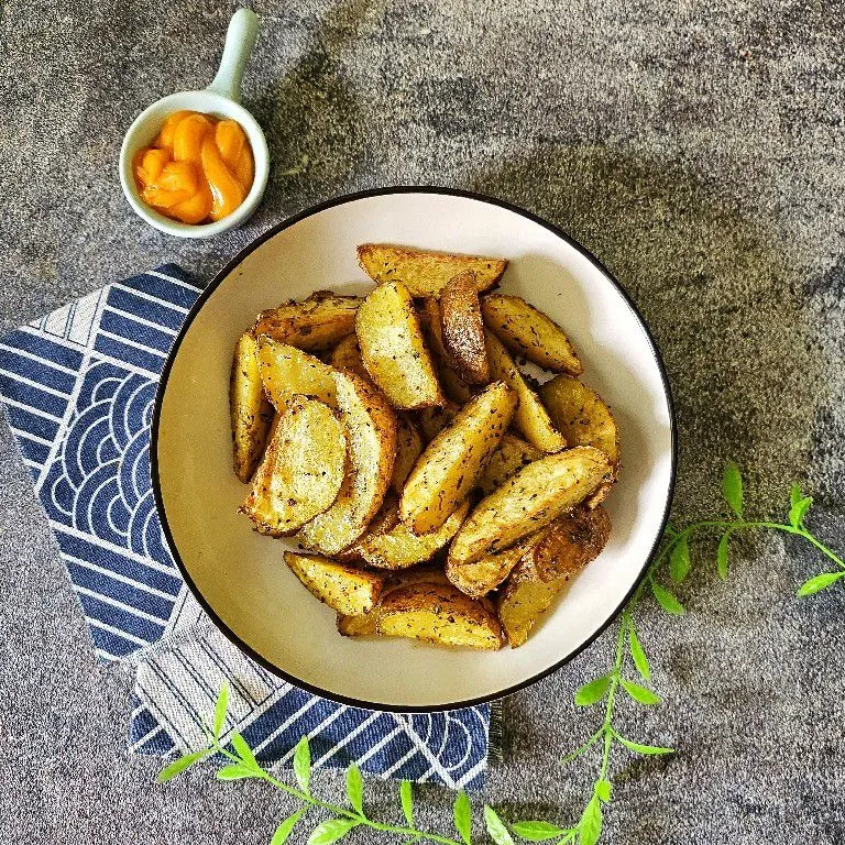 Spice Potato Wedges Air Fryer