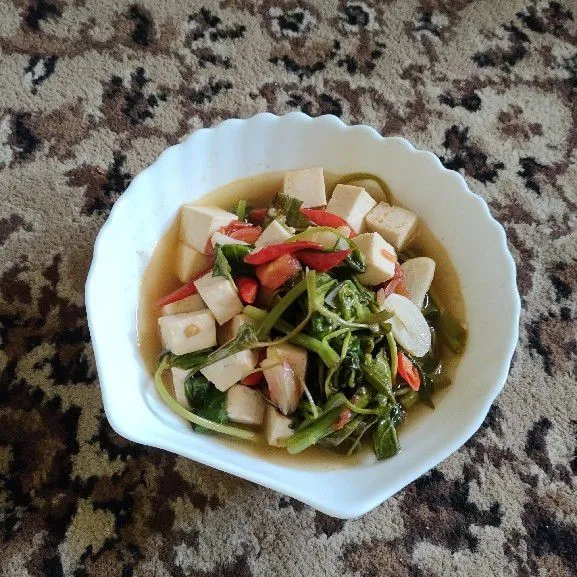 Tumis Kangkung Tahu