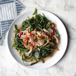 Ca Kangkung Jamur Tiram