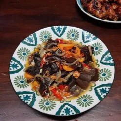 Tumis Wortel Jamur Kuping