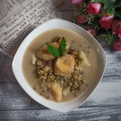 Kolak Kacang Hijau Pisang Ubi