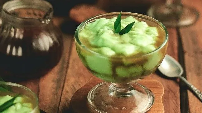 resep bubur sumsum pandan