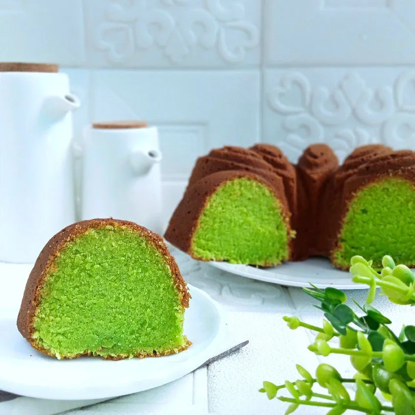 Cake Tapai Pandan