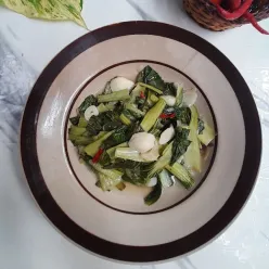 Tumis Pakcoy Bakso Ikan