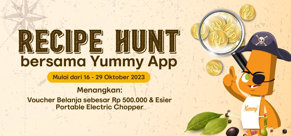 Recipe Hunt bersama Yummy App