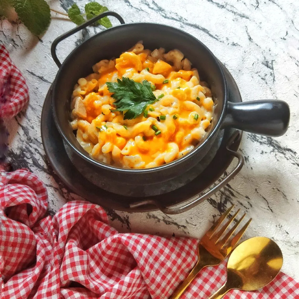 Mac n Cheese Sosis