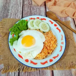 Nasi Goreng Merah Tanpa Saos