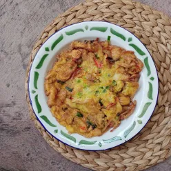 Telur Dadar Jamur Tiram