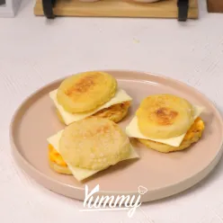 Egg and Cheese Muffin ala McD