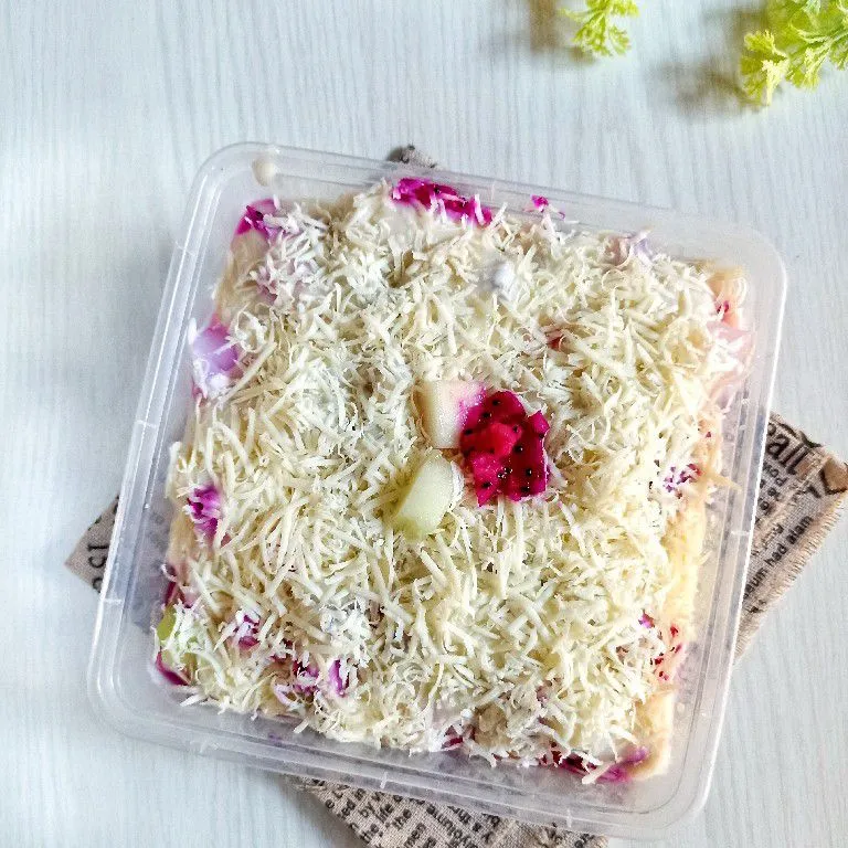 Puding Salad Buah Melon